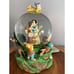 Disney Store Snow White & Prince Charming Snow Globe with Seven Dwarfs Figurine
