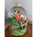 Disney Store Snow White & Prince Charming Snow Globe with Seven Dwarfs Figurine