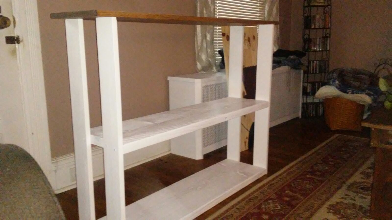 Rustic farm style stand