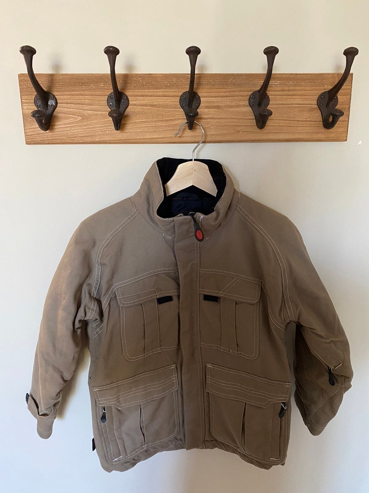 Obermeyer Ski Jacket Brown Juniors 8 Boys Winter Coat