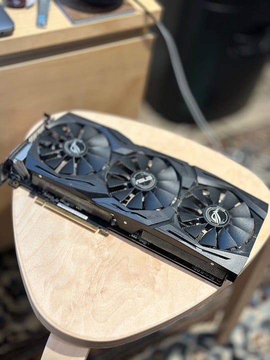 ASUS NVIDIA GeForce GTX 1080 8GB STRIX Rog GDDR5X Graphics Card