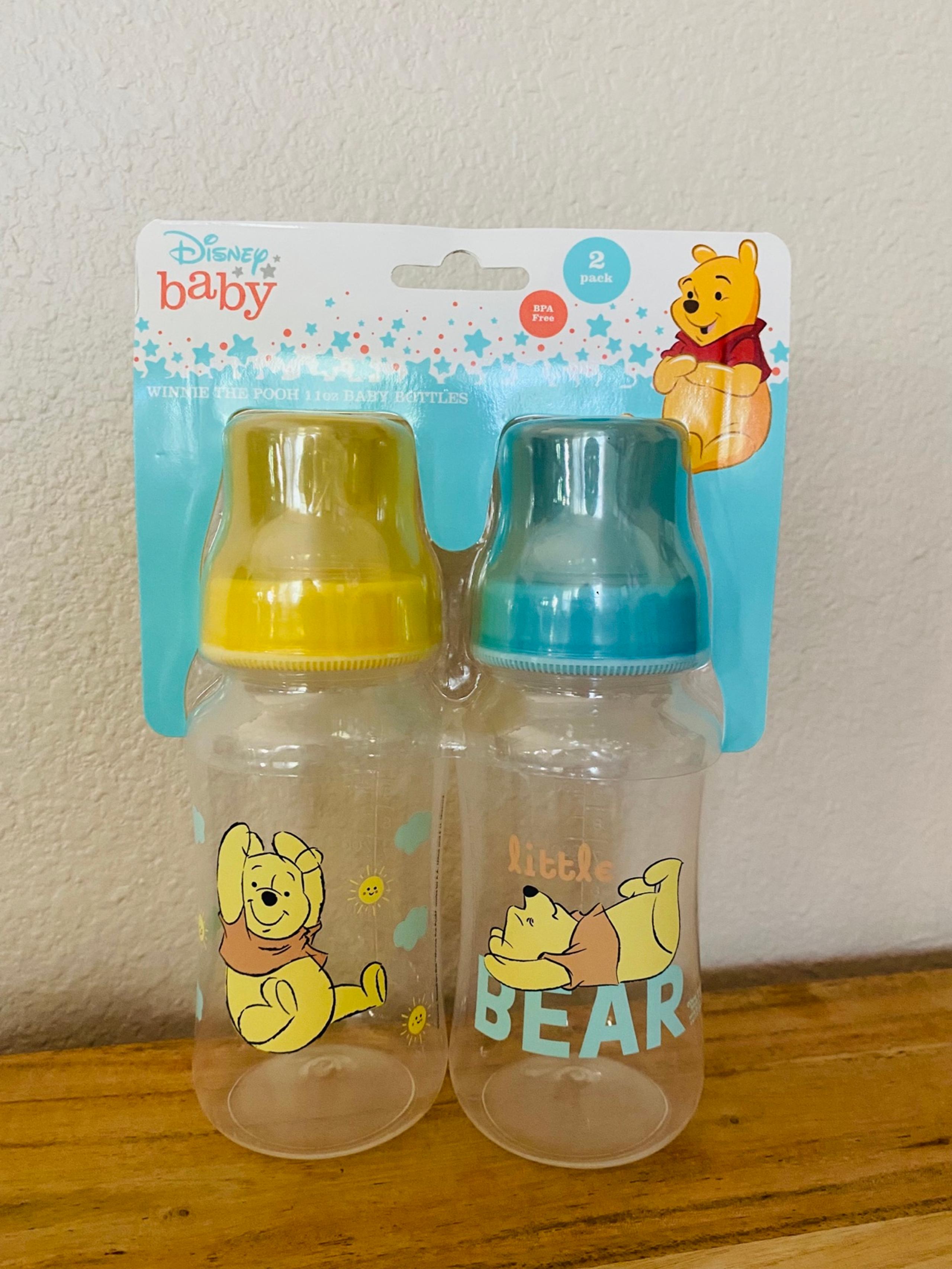 Disney baby Winnie the Pooh baby bottles set of 2