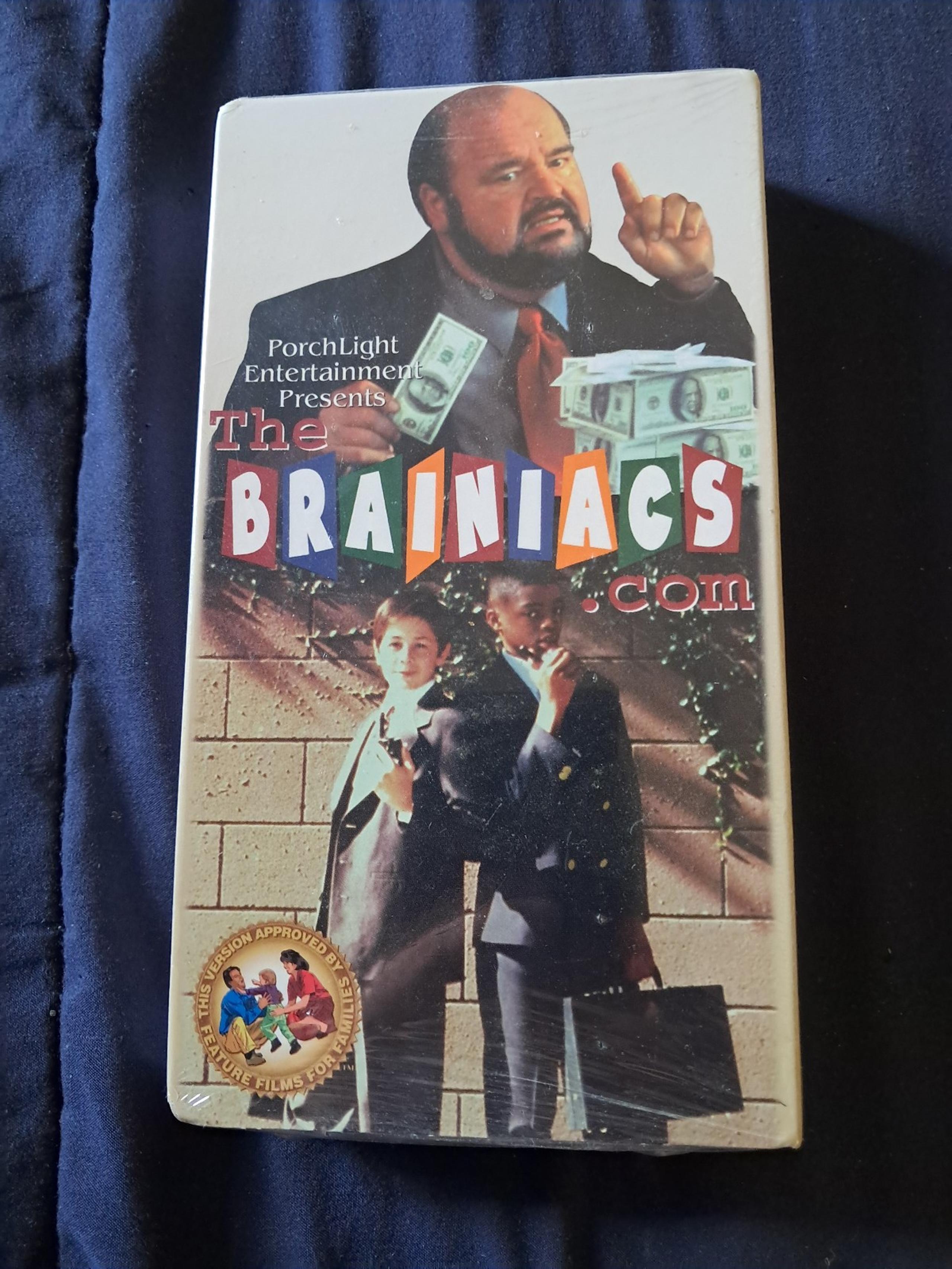 2000 The Brainiacs.com VHS new