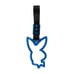 2PCS New Playboy Bunny Crystal Bubble Blue TSURIKAWA Handle Black Strap Charm
