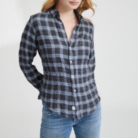 Frank & Eileen Barry Plaid Flannel Shirt