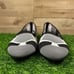 Skechers Cleo 2.0 Womens 6 M Black White Shoes Flats Stretch Knit Casual Comfort