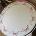 Shabby chic pink bow storage boxes