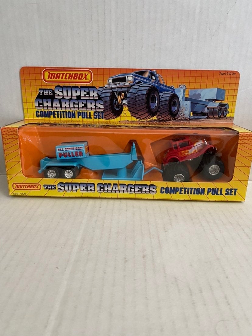 * Matchbox Super Chargers Competition Pull Set “Doc Crush” 1987