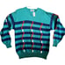 Vintage Titleist by Corbin Mens Large Golf Sweater Colorful New Old Stock NWT