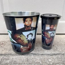 BTS Jungkook I Am Still Cinemark Exclusive Movie Tin Popcorn Bucket + Cup Set