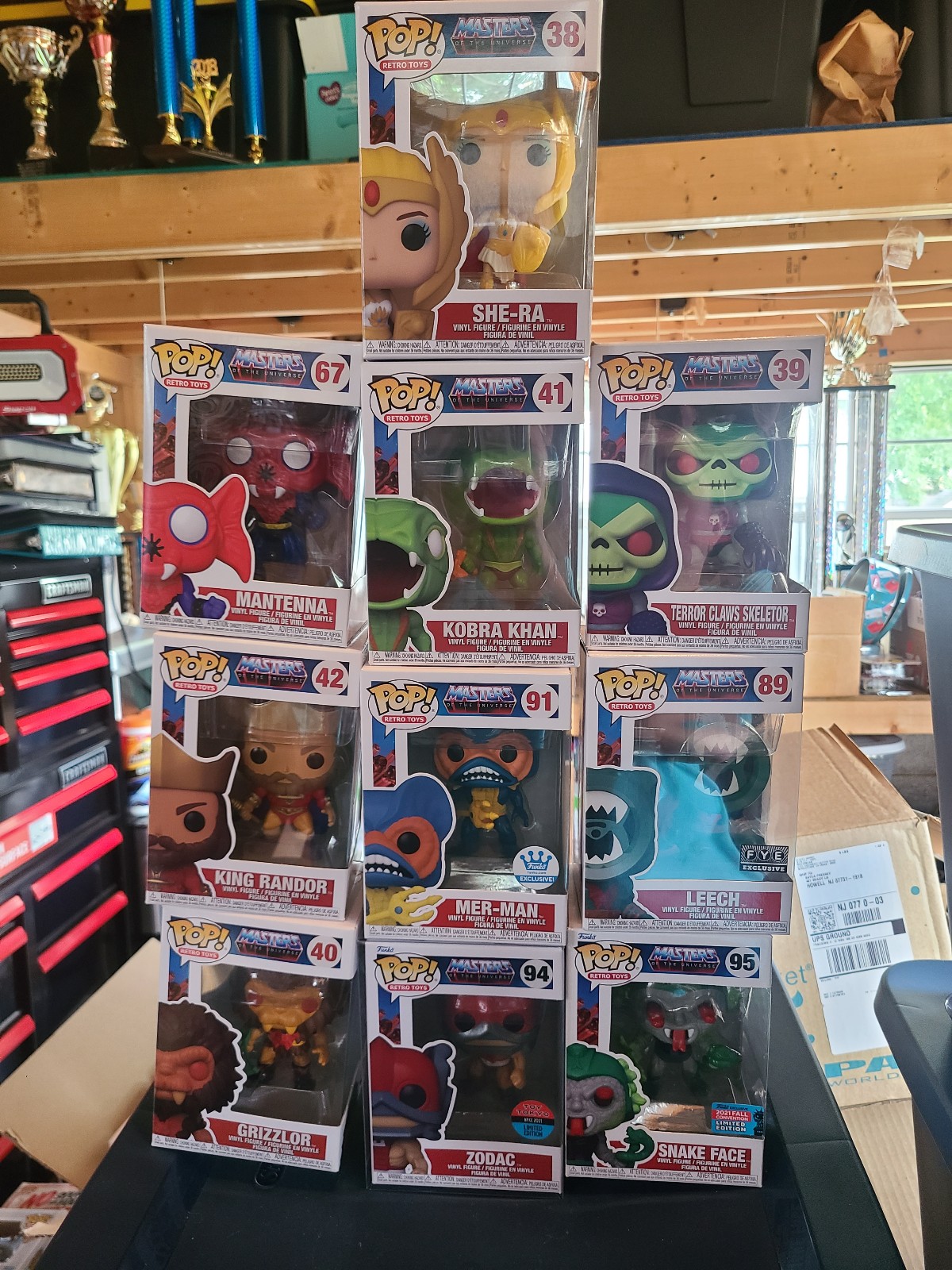 Funko Pop Lot Masters of the Universe