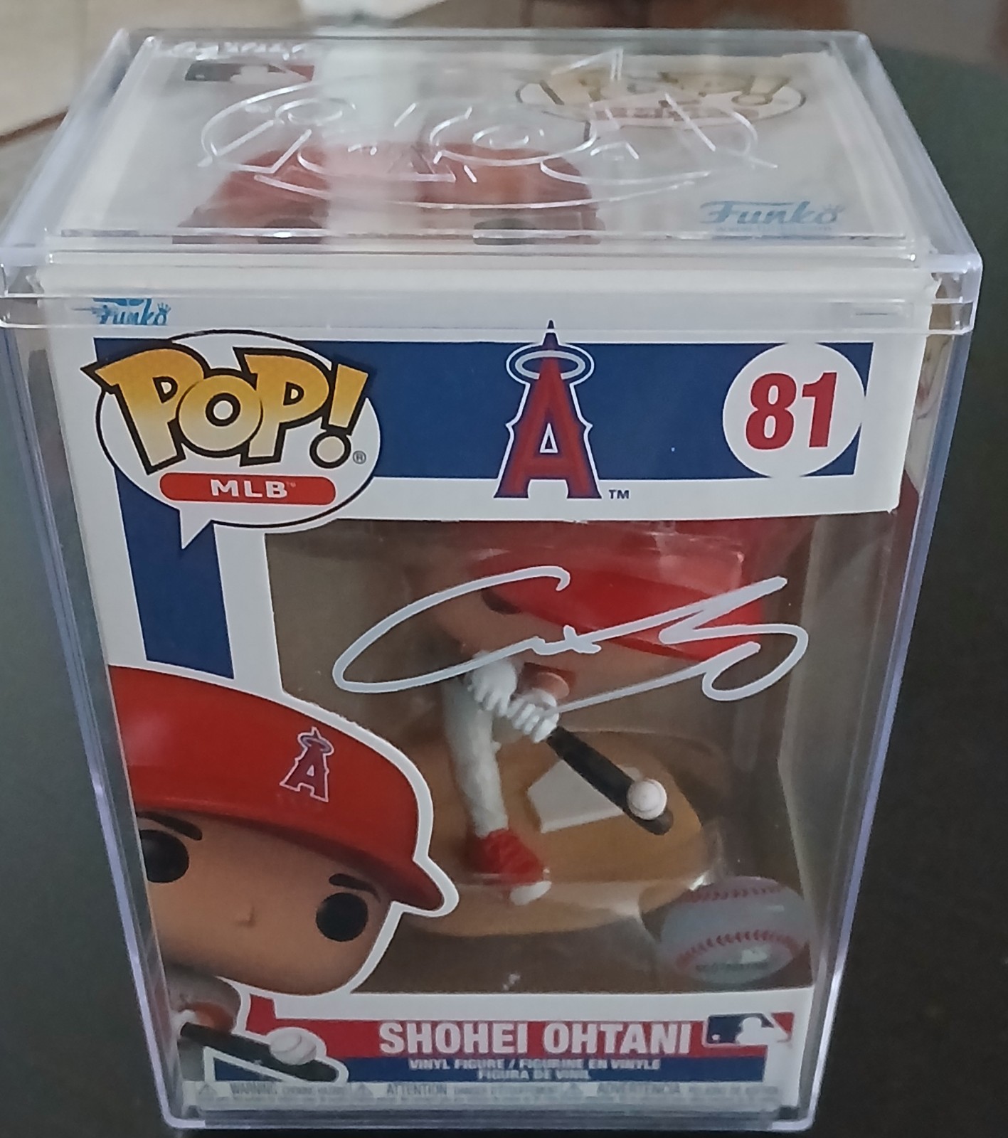 Funko Pop autographed Shohei Ohtani