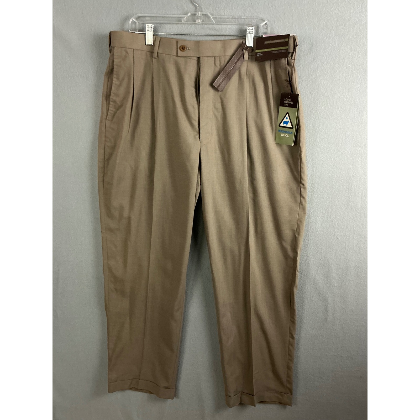 Grancy Button Layered Design Nylon Pants