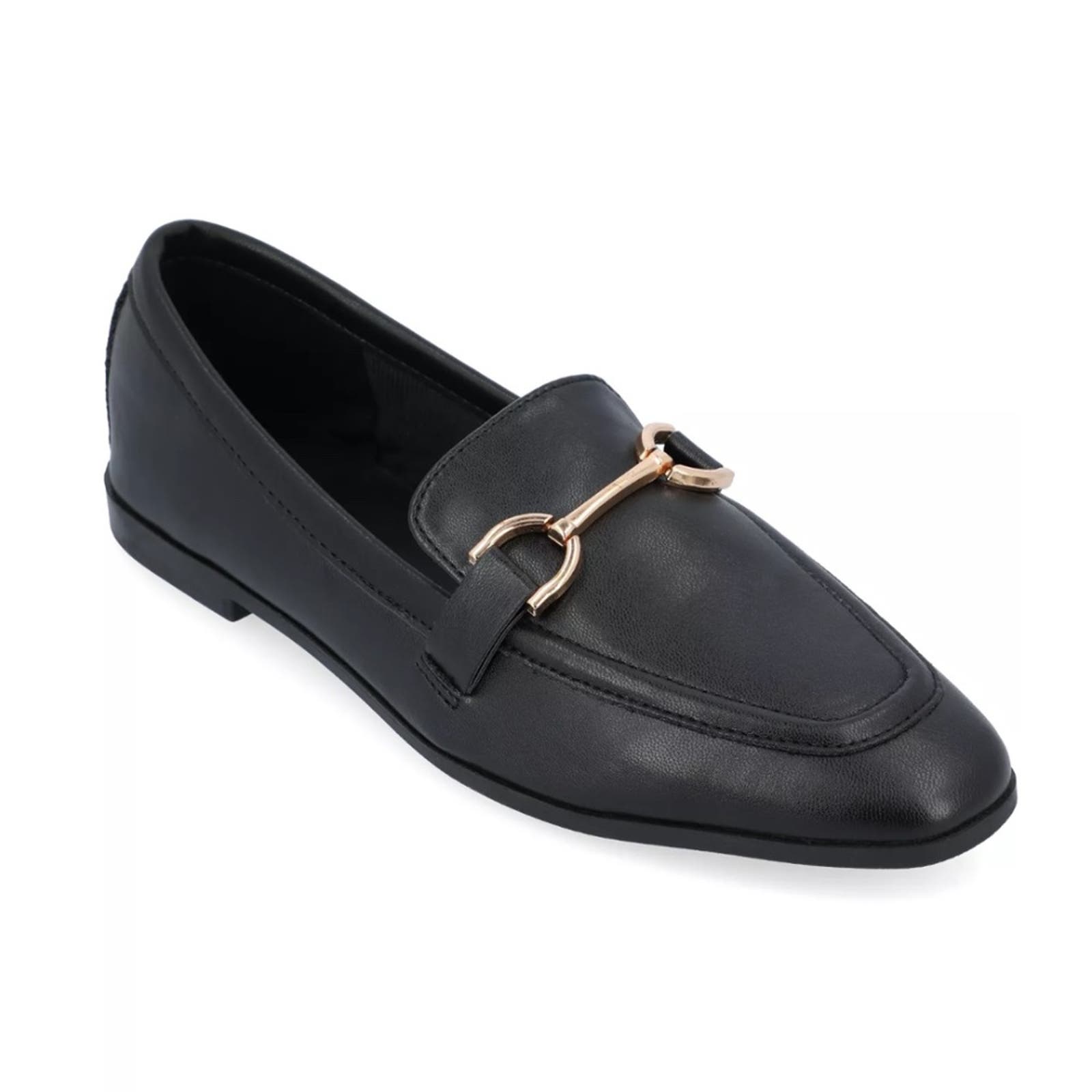 Journee Collection Black Mizza Loafers Size 9