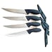 4 Piece SS Steak Knife Set w/ Sheaths