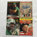 4 vintage Sports Illustrated magazines: Joe Namath/Paul Brown/Catfish/Dodgers