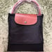 【New】Longchamp Le Pliage Original TRAVEL BAG Boston Black