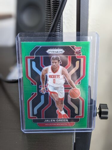 2021-22 Prizm Jalen Green Prizm Green RC Rookie Houston Rockets