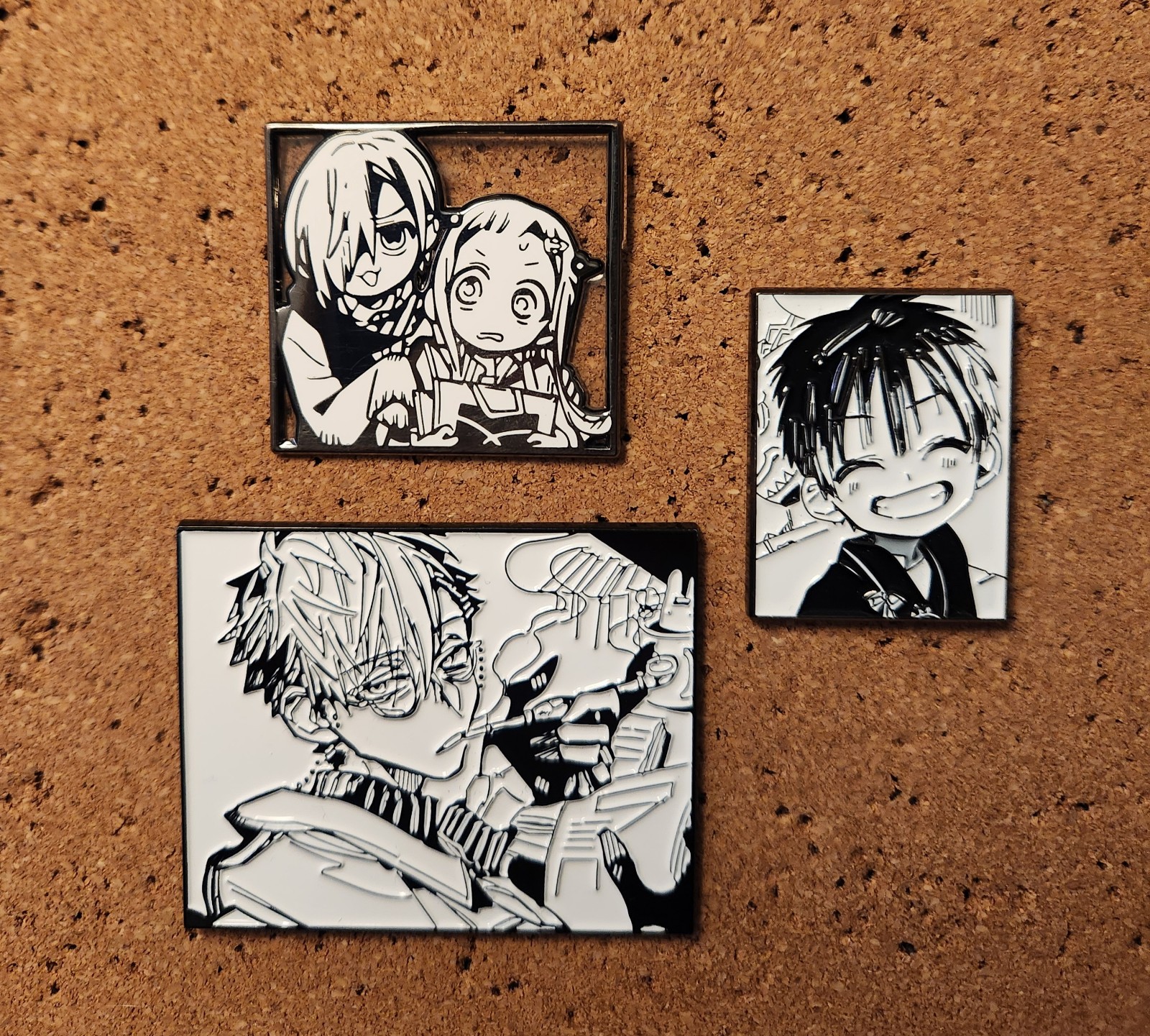 Toilet Bound Hanako Kun Anime Enamel Pin Bundle