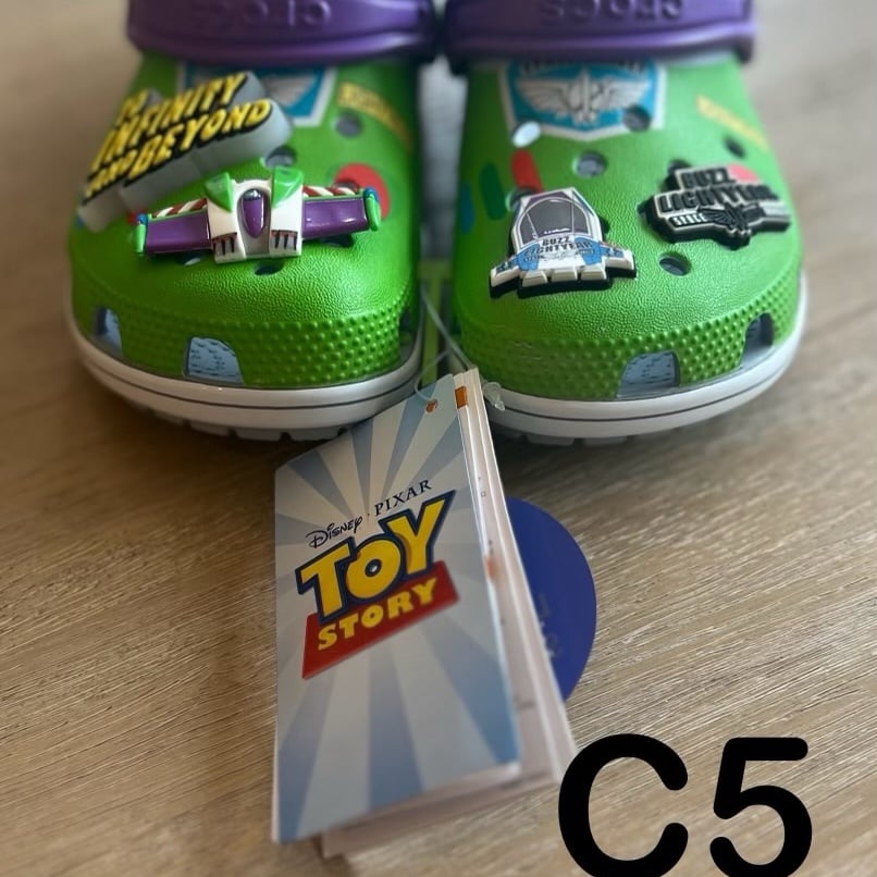 Toy Story Crocs Buzz Lightyear CLASSIC CLOG kid toddler size C5