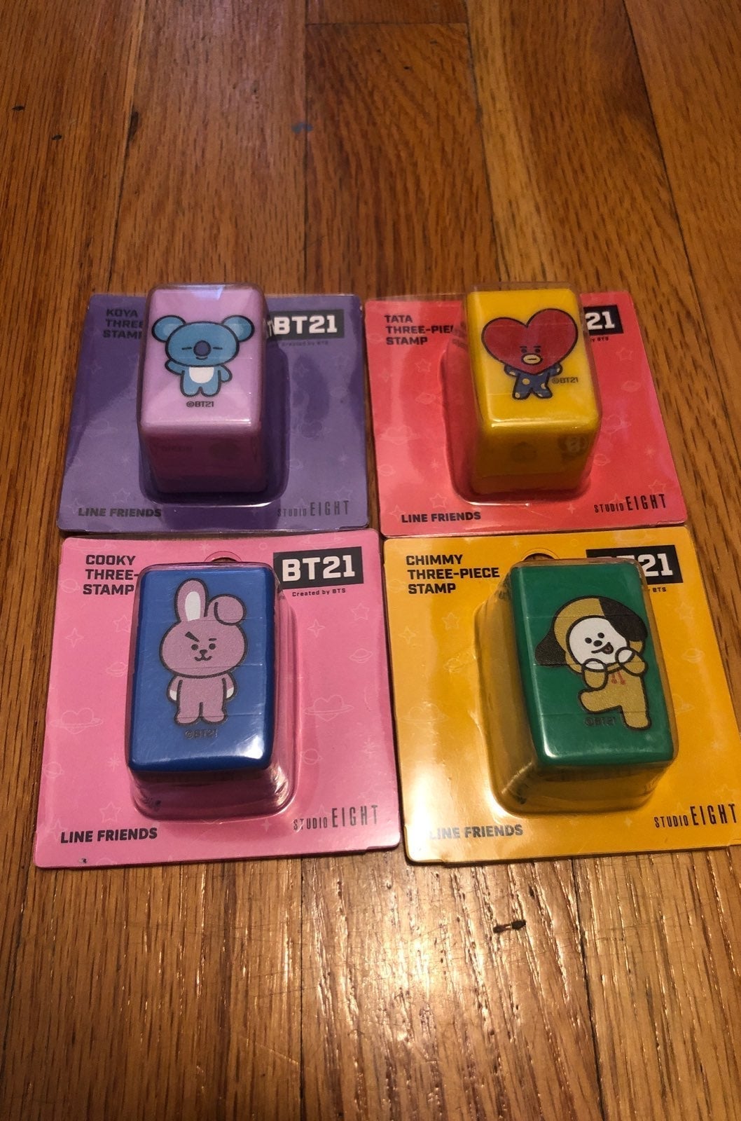 BT21 stamp set