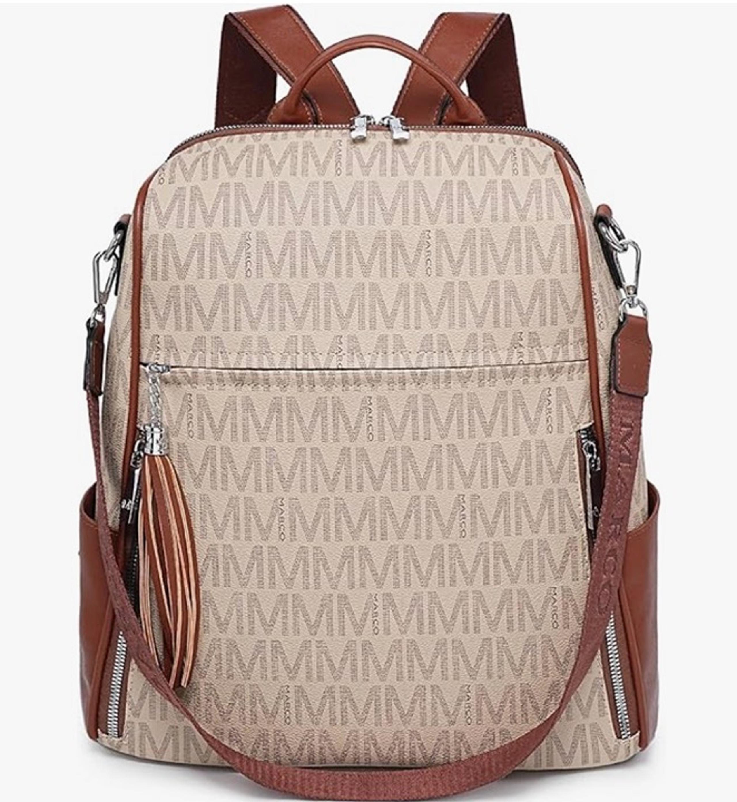 Women Backpack Purse Vegan Leather Travel Backpack Bag Anti-theft Convertible