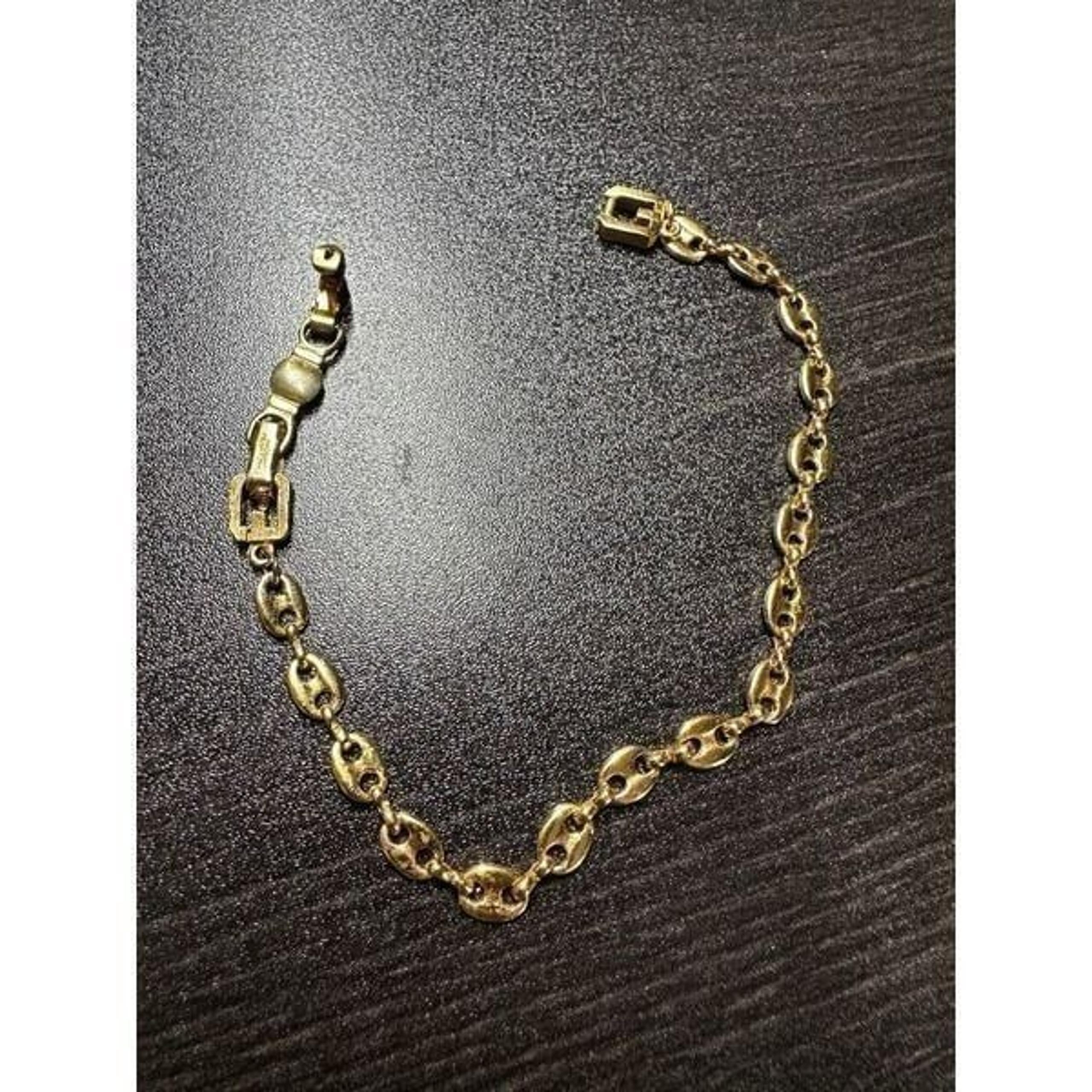 Vintage Givenchy gold toned bracelet!