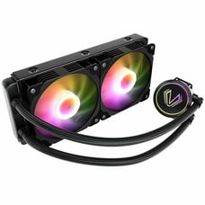 Vetroo V240 Black Liquid CPU Water Cooler 240mm Addressable RGB & PWM Pump & Fan