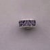 2 NEW Pandora Purple Pavé Clip Charms (Bundle of 2)