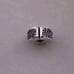 2 NEW Pandora Purple Pavé Clip Charms (Bundle of 2)