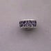 2 NEW Pandora Purple Pavé Clip Charms (Bundle of 2)
