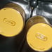 Art Deco NESCO metal matchstick salt and pepper shakers S&P