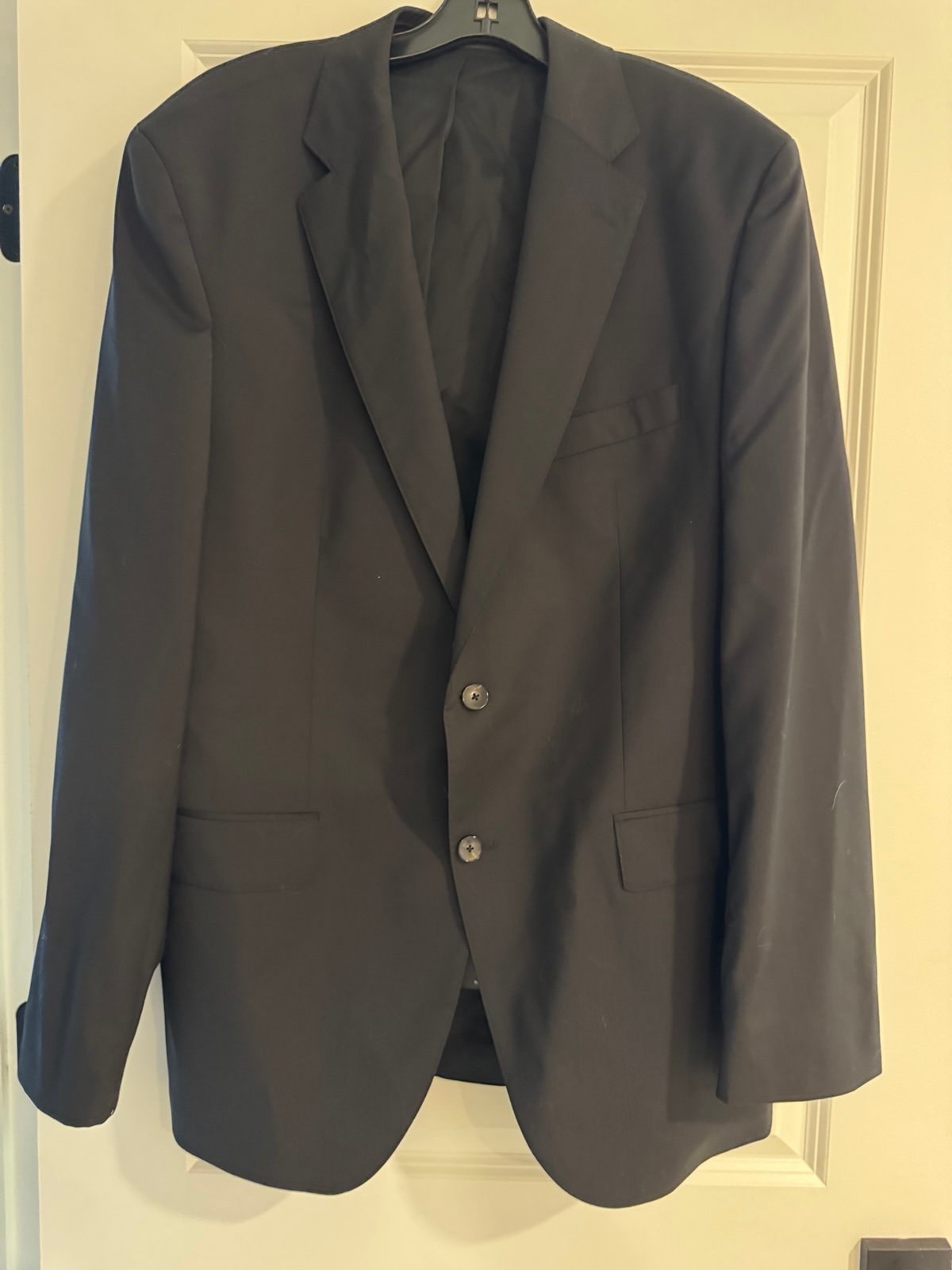 Hugo Boss Men’s Black Sports Coat Size 46L