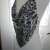 Sexy Animal Print Halter Top