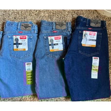 Wrangler Five Star Relaxed Fit Men's Classic Denim Set of 3 34x29