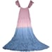 Raviya Maxi Beachwear Cover Up in Mauve Ombre M NWT