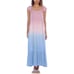 Raviya Maxi Beachwear Cover Up in Mauve Ombre M NWT