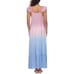 Raviya Maxi Beachwear Cover Up in Mauve Ombre M NWT