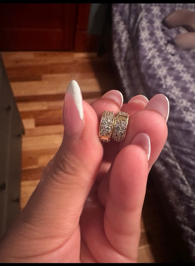 Pandora Gold clips (set of two)
