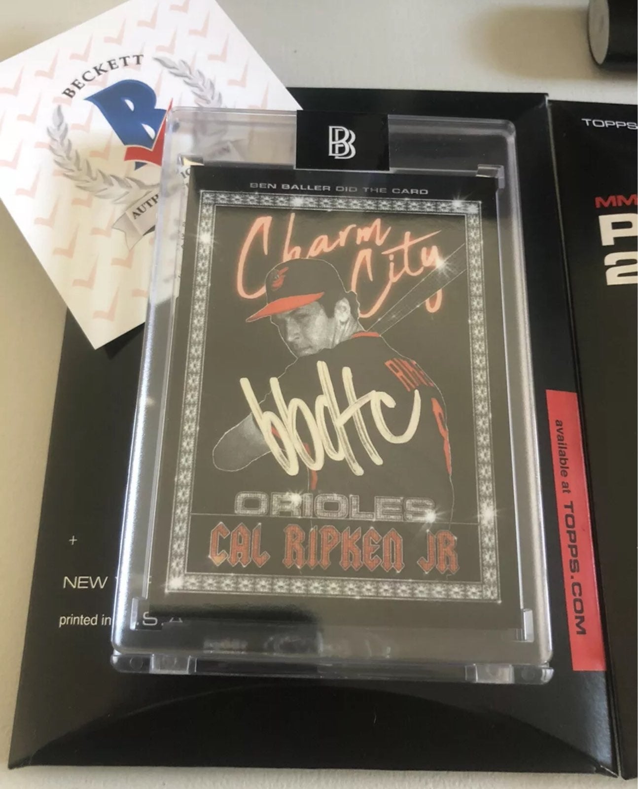 Ben Baller - Topps 2020 Project Cal -