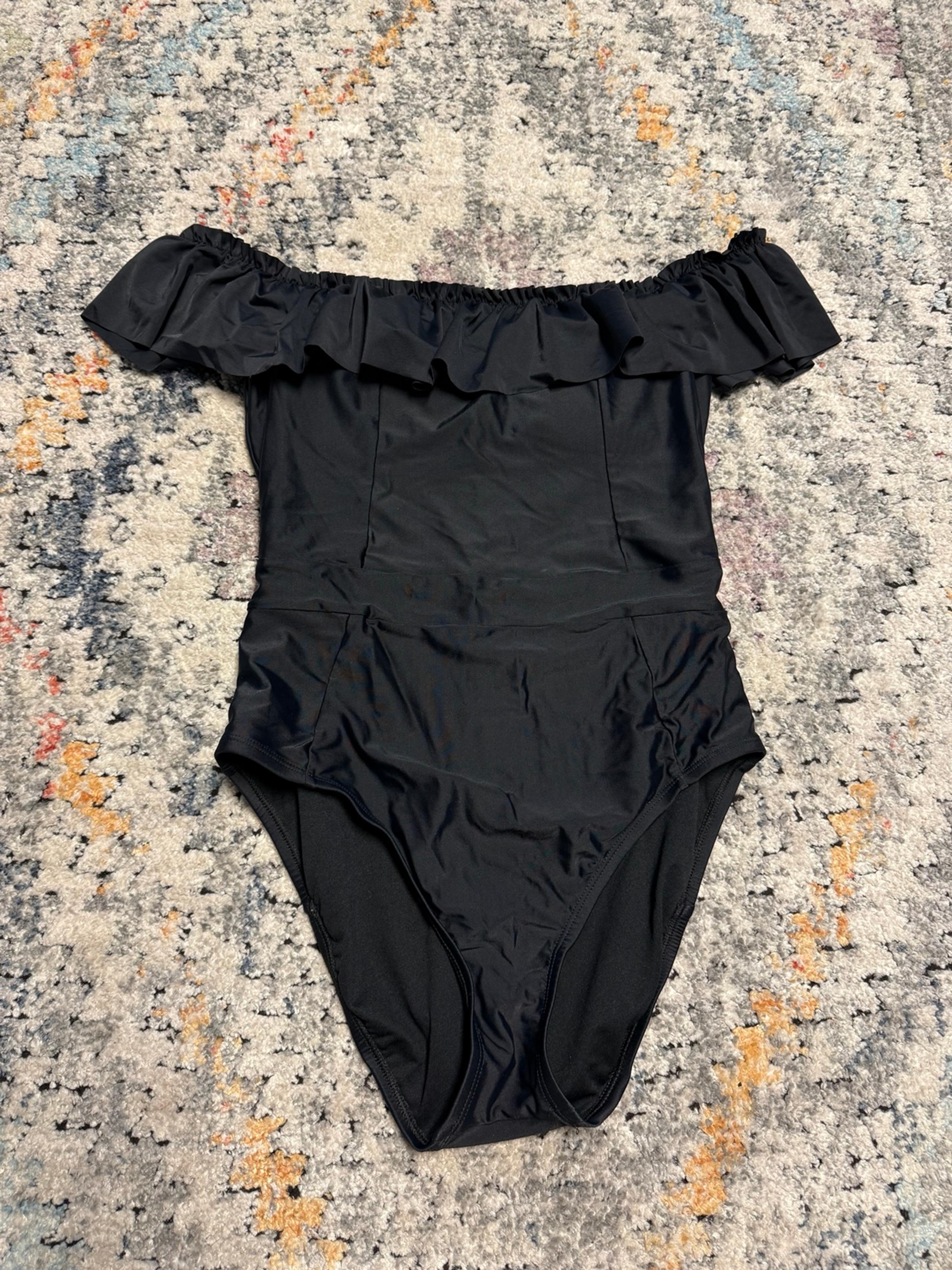 Women’s black swimsuit