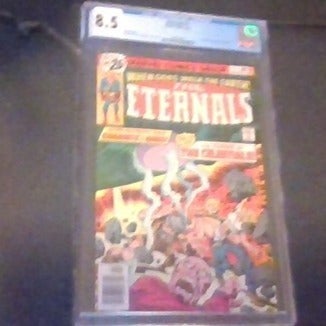 the eternals #2 marvel comics, 8/76 CGC 8.5