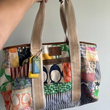Coach Multicolor Patchwork Bag
