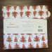 4 piece Full sheet set gingerbread trees
