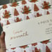 4 piece Full sheet set gingerbread trees