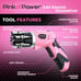3.6 Volt Rechargeable Cordless Electric Screwdriver Set with Bubble Level