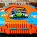 Hot Wheels Carrying Case Slot Car Race Track Set 1:64 Track Tested.