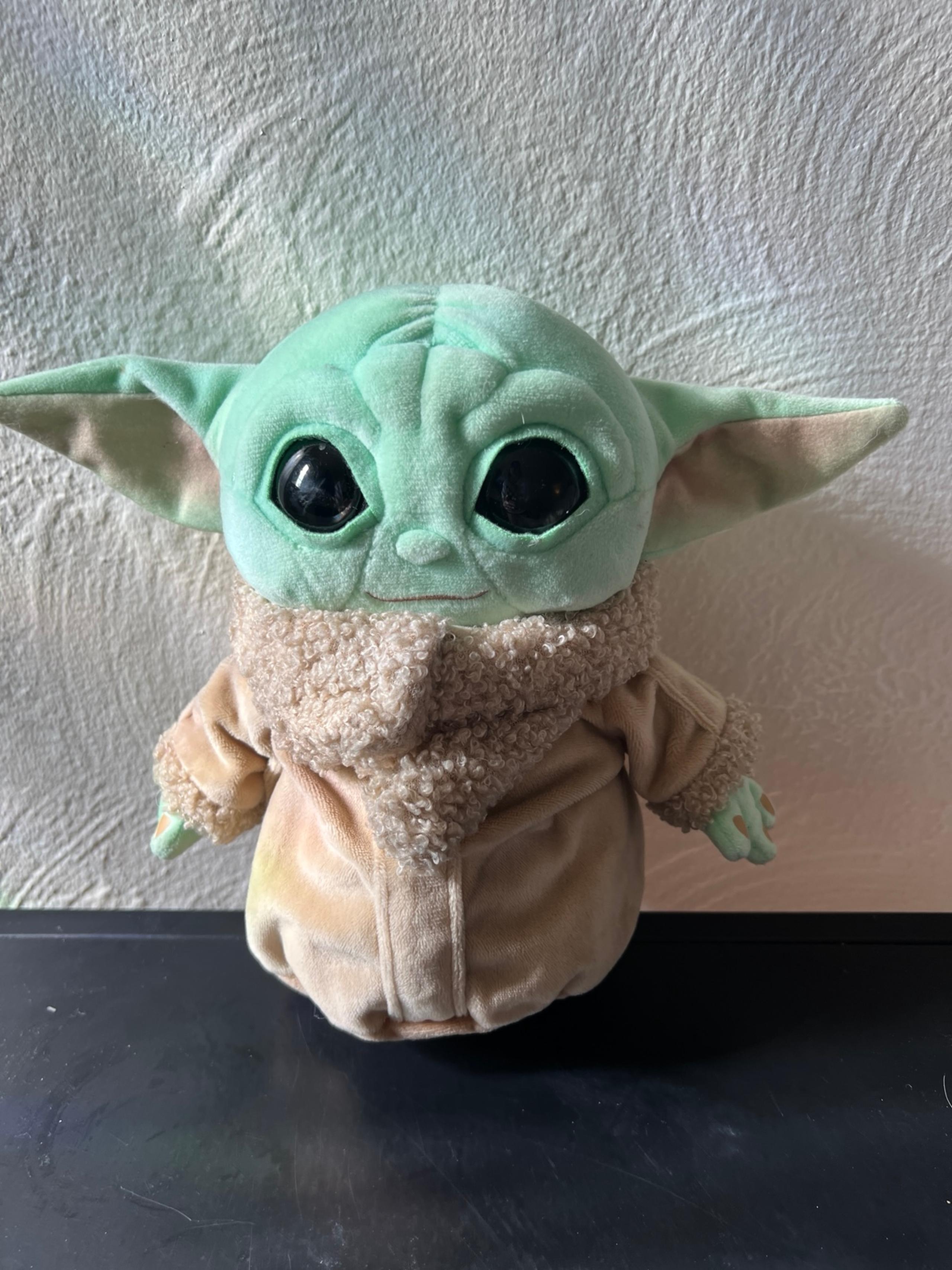 9in baby yoda stuffed animal mattel brand