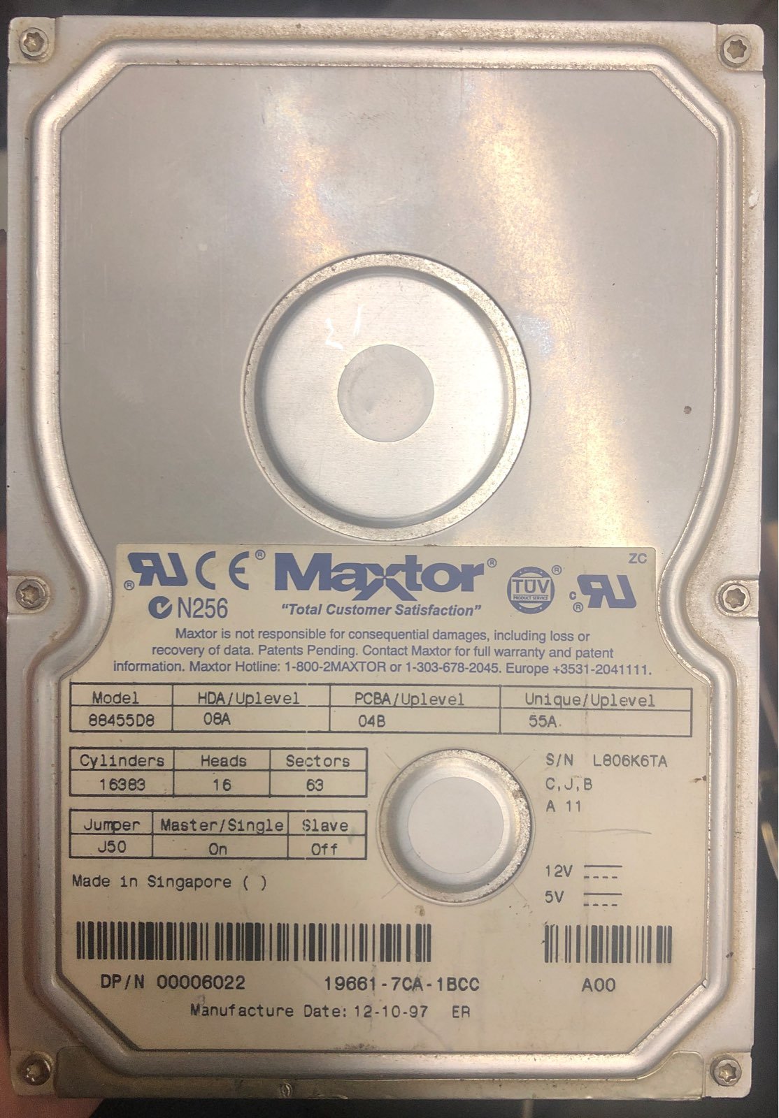 Maxtor Hard drive