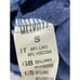 MELVILLE Women's Dark Blue Demin Linen-Blend Tie-Front Halter Crop Top SZ S
